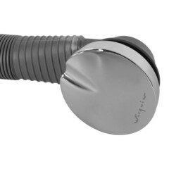 Сифон для ванны Wirquin Pro 1 1/2х40 мм с выпуском d70 мм полуавтомат с соединением 40/50 мм (30717569) - фото 3