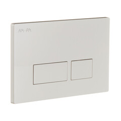 Клавиша смыва для инсталляций AM.PM Pro S пневматическая белая (I047001) - фото 1