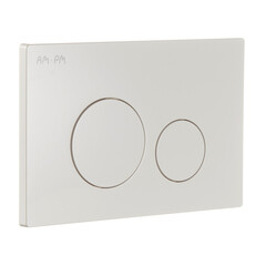 Клавиша смыва для инсталляций AM.PM Pro L пневматическая белая (I049001) - фото 1