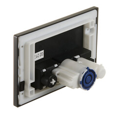 Клавиша смыва для инсталляций AM.PM Pro S пневматическая черная (I047038) - фото 3