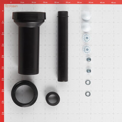 Комплект для монтажа инсталляции McAlpine d90х110 мм (FP45R-KIT3/9962) - фото 2