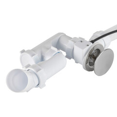 Сифон для ванны АНИ пласт 1 1/2х40 мм регулируемый с выпуском d70 мм с соединением 40/50 мм (EM421DIY) - фото 4