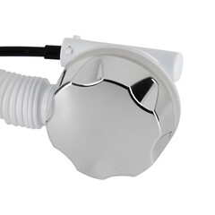 Сифон для ванны АНИ пласт 1 1/2х40 мм регулируемый с выпуском d70 мм с соединением 40/50 мм (EM421DIY) - фото 3