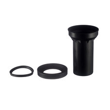 Соединение для подключения подвесного унитаза к канализации Alcadrain d90 мм (535750/1860)