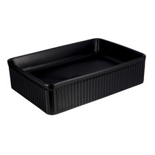Раковина Corsa Deco Lines 50 см накладная черная (ABLVX50RB)