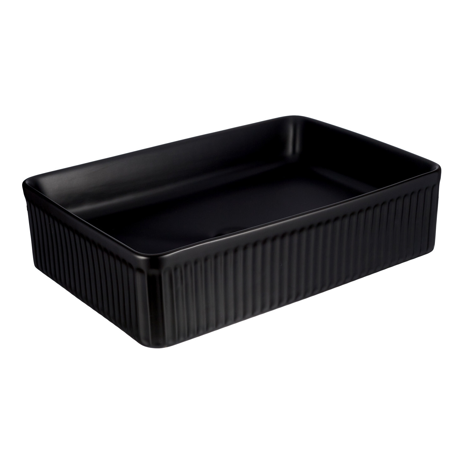 

Раковина Corsa Deco Lines 50 см накладная черная (ABLVX50RB), Черный
