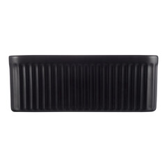 Раковина Corsa Deco Lines 50 см накладная черная (ABLVX50RB) - фото 2