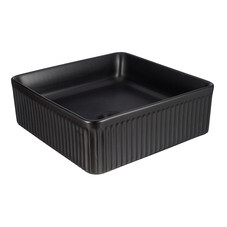 Раковина Corsa Deco Lines 37 см накладная черная (ABLVX37QB)