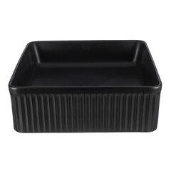 Раковина Corsa Deco Lines 37 см накладная черная (ABLVX37QB) - фото 5