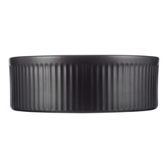 Раковина Corsa Deco Lines 37 см накладная черная (ABLVX37B) - фото 3