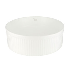 Изображение товара Раковина Corsa Deco Lines 37 см накладная белая матовая (ABLVX37MW)