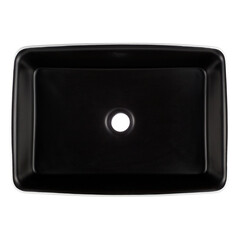 Раковина Corsa Deco Crystal 51 см накладная белая/черная матовая (ABCR51RWB) - фото 4