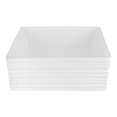 Раковина Corsa Deco Stripe200 38 см накладная белая (ABST38Q) - фото 5