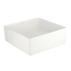 Раковина Lavelly Slimshell 36 см накладная тонкостенная белая (ABSL36) - фото 3