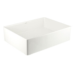 Раковина Lavelly Slimshell 47 см накладная тонкостенная белая (ABSL47) - фото 3