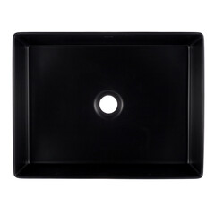 Раковина Lavelly Slimshell 47 см накладная тонкостенная черная (ABSL47B) - фото 6
