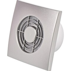 Изображение товара Вентилятор осевой Эвент Зефир с антимоскитной сеткой 157х157 мм d100 мм хром