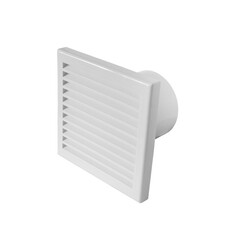 Изображение товара Вентилятор осевой Эвент В с антимоскитной сеткой 200х200 мм d150 мм белый