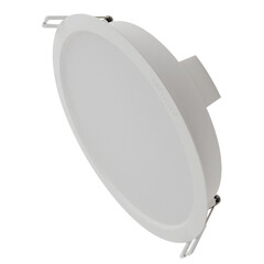 Светильник встраиваемый светодиодный белый 15 Вт 4000К IP44 Ledvance Eco class DL15W (4099854251252) - фото 1