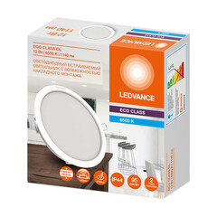 Светильник встраиваемый светодиодный белый 12 Вт 6500К IP44 Ledvance Eco class DL12W (4099854251238) - фото 2
