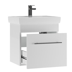 Тумба под раковину Енисей 45 см подвесная белая (УПП00038120) - фото 5