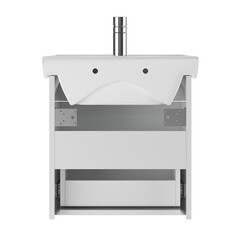 Тумба под раковину Енисей 45 см подвесная белая (УПП00038120) - фото 4