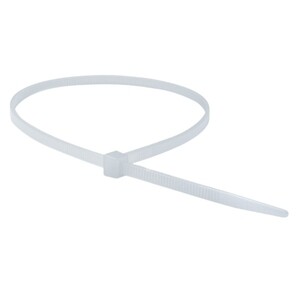 Стяжка кабельная DKC 160х2,5 мм полиамидная белая (100 шт.) (25206SR)