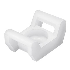 Изображение товара Площадка для крепления стяжек DKC 22х14 мм под винт М5 полиамидная белая (100 шт.) (25496SR)