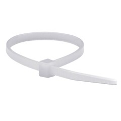 Стяжка кабельная DKC 450х7,6 мм полиамидная белая (100 шт.) (25229SR)