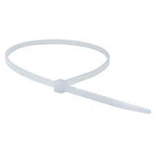 Стяжка кабельная DKC 300х3,6 мм полиамидная белая (100 шт.) (25210SR)