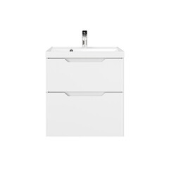 Комплект тумба с раковиной Raval Wector 60 см подвесная белая (Wct.01.60/P/W/MD) - фото 5