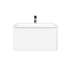 Комплект тумба с раковиной Raval Welto 80 см подвесная белая (Wel.01.80/P/W/RL) - фото 6