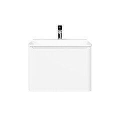 Комплект тумба с раковиной Raval Welto 60 см подвесная белая (Wel.01.60/P/W/RL) - фото 2