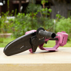 Мини-пила цепная аккумуляторная КМ АТОМ 18 В 6" шаг 1/4" паз 1,3 мм 38 звеньев без АКБ и ЗУ (CMCS-182BL) - фото 11