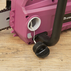 Пила цепная аккумуляторная КМ АТОМ 18 В 10" шаг 3/8" паз 1,3 мм 40 звеньев без АКБ и ЗУ (CCS-183) - фото 12