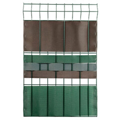 Лента для забора Протэкт 19 см х 25 м коричневая - фото 2