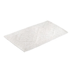 Коврик для ванной белый 80х50 см Zenfort Vintage (103341) - фото 1