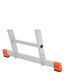 Лестница алюминиевая трансформер трехсекционная 14 ступеней Krause профессиональная - фото 3