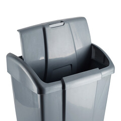 Контейнер для мусора Martika Форте с крышкой 23 л пластик серый - фото 2