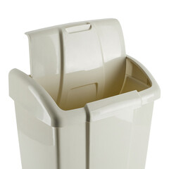 Контейнер для мусора Martika Форте с крышкой 13 л пластик слоновая кость - фото 2