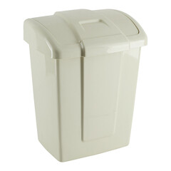 Изображение товара Контейнер для мусора Martika Форте с крышкой 6 л пластик слоновая кость