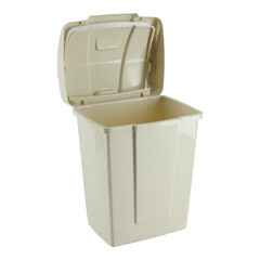 Контейнер для мусора Martika Форте с крышкой 6 л пластик слоновая кость - фото 4