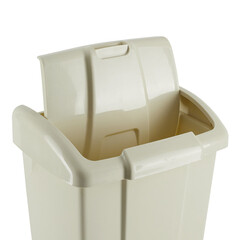 Контейнер для мусора Martika Форте с крышкой 6 л пластик слоновая кость - фото 2