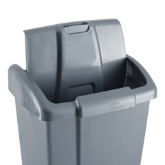 Контейнер для мусора Martika Форте с крышкой 6 л пластик серый - фото 2