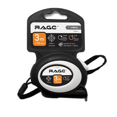 Изображение товара Рулетка Rage by Vira с покрытием soft-touch с автостопом 3 м x 16 мм