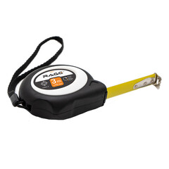 Рулетка Rage by Vira с покрытием soft-touch с автостопом 3 м x 16 мм - фото 4