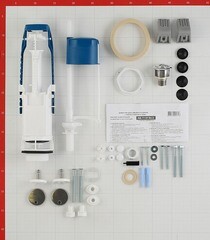 Унитаз-компакт Gesso Home de luxe W103 с горизонтальным выпуском с сиденьем дюропласт микролифт белый (9 015 618) - фото 5