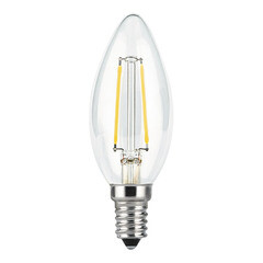 Лампа светодиодная филаментная Gauss E14 2700К 7 Вт 150-265 В свеча прозрачная (10 шт.) - фото 6