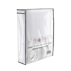 Тюль искусственный шелк белый 300х270 см Amore Mio (95538) - фото 2