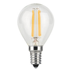 Лампа светодиодная филаментная Gauss E14 4100К 9 Вт 150-265 В шар прозрачная (10 шт.) - фото 2